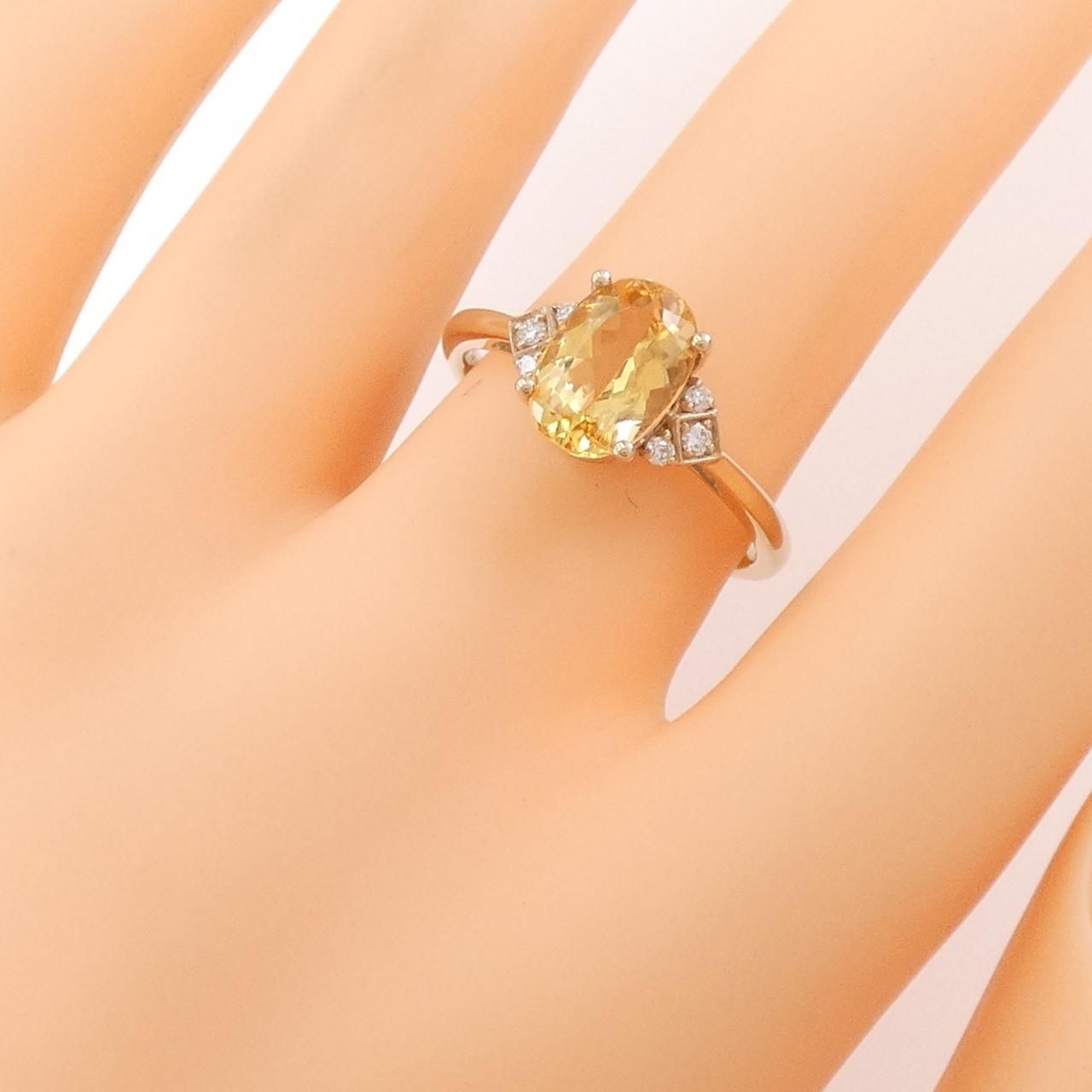 K18PG インペリアルトパーズ リング 1.50CT - メルカリ 