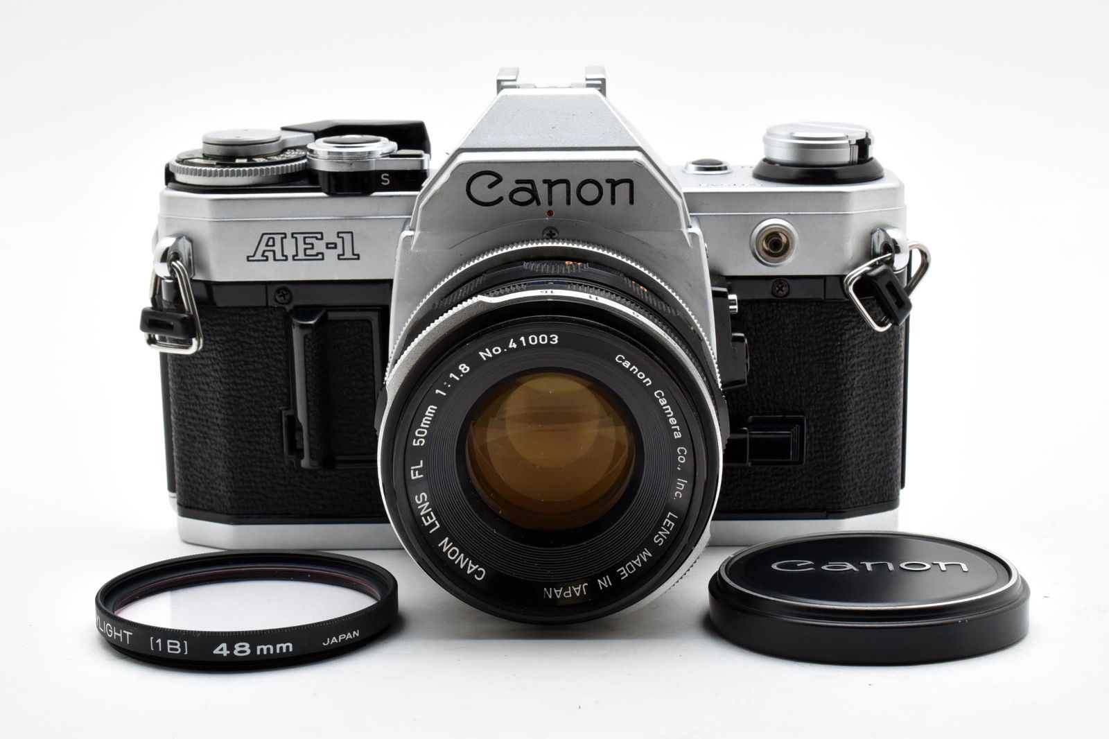 ★極上品★キャノン AE-1 ボディ / LENS FL 50mm F1.8 キャノン AE-1 50mm F1.8付 極上美品 - 日進堂カメラ オンライン