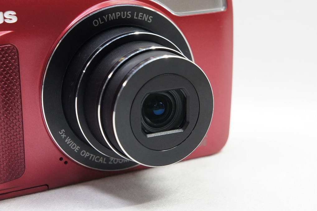 OLYMPUS VG-170 デジカメ レッド コンパクトデジタルカメラ オリンパス