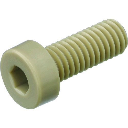 7営業日以内発送 ＴＲＵＳＣＯ BPEEK-LCM4X16 ポリエーテルエーテルケトン ＰＥＥＫ 六角穴付低頭ボルト Ｍ４Ｘ１６ ５０本入 BPEEKLCM4X16 ISOボルト 金物 沖縄離島販売不可