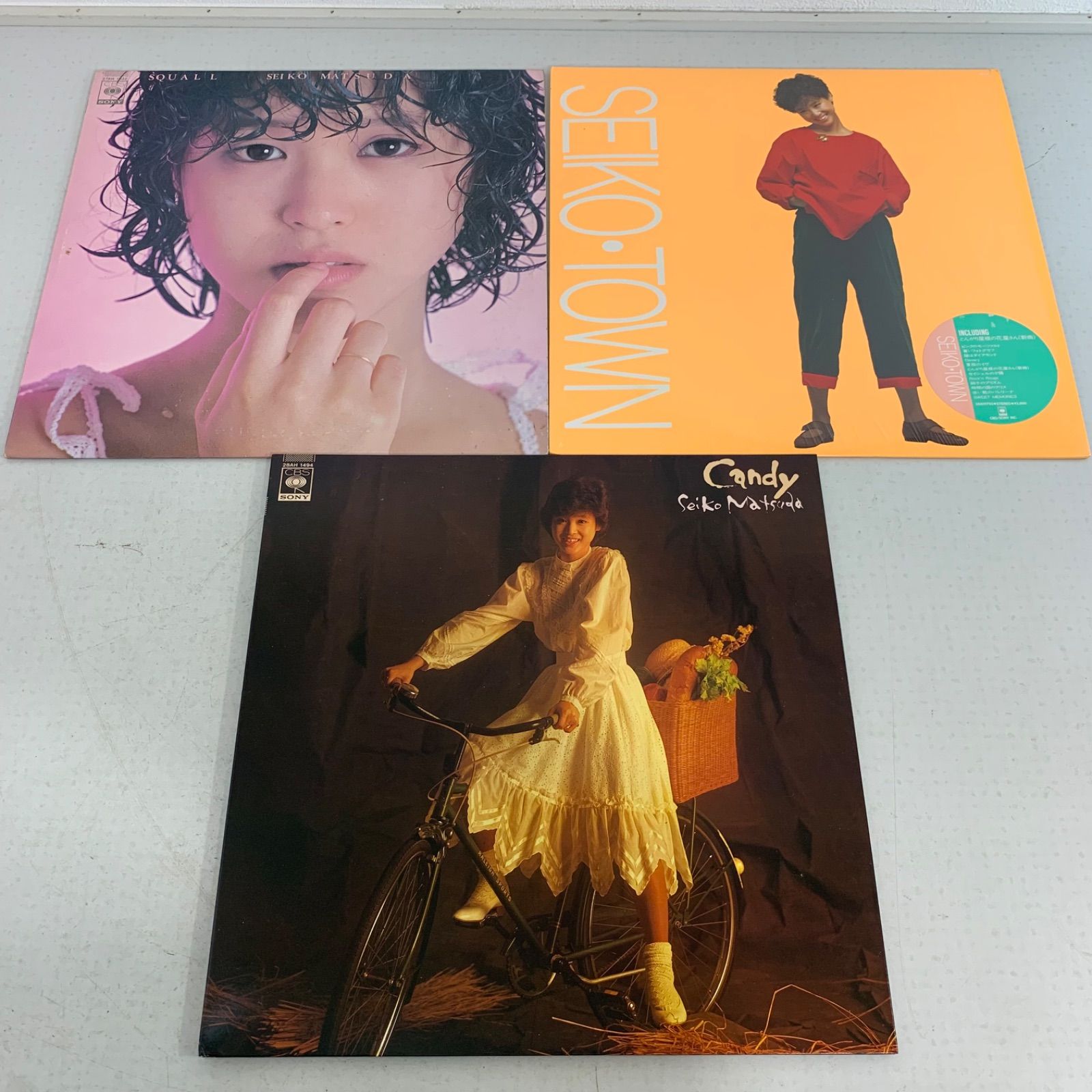 マスターサウンド盤 松田聖子「Squall(スコール)」LP 30AH 1607