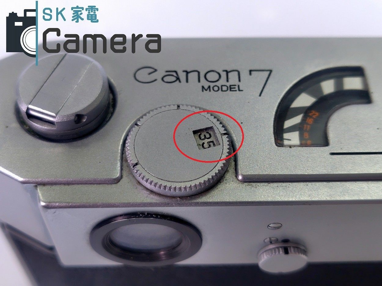 Canon MODEL7 キャノン レンジファインダー Canon 販売 7 現状品 Canon