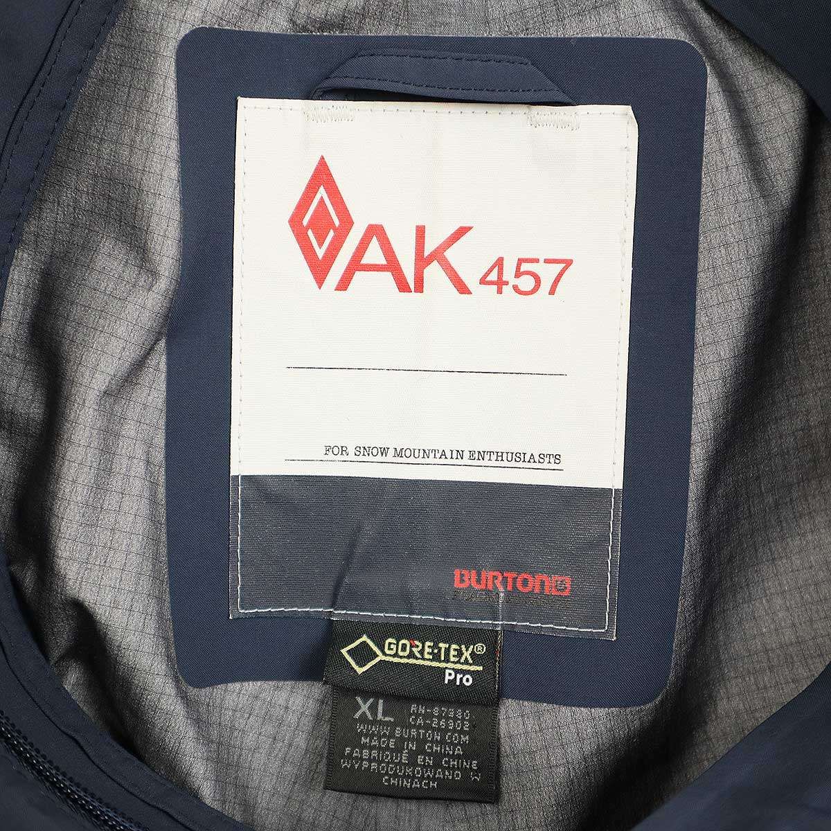 BURTON AK 457 バートン エーケー GORE-TEX HI-TOP PANTS ハイトップ