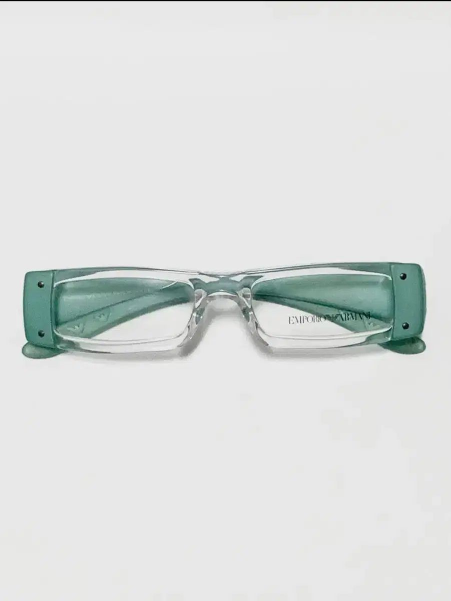 デッドストック エンポリオアルマーニ クリア ギークシック メガネ