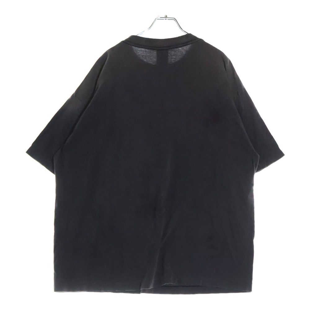 セントマイケル SAINT MICHAEL プリント Tシャツ 半袖 綿 黒 SAINT MICHAEL セントマイケル 21AW SM-A21-0000-002 T-SHIRT