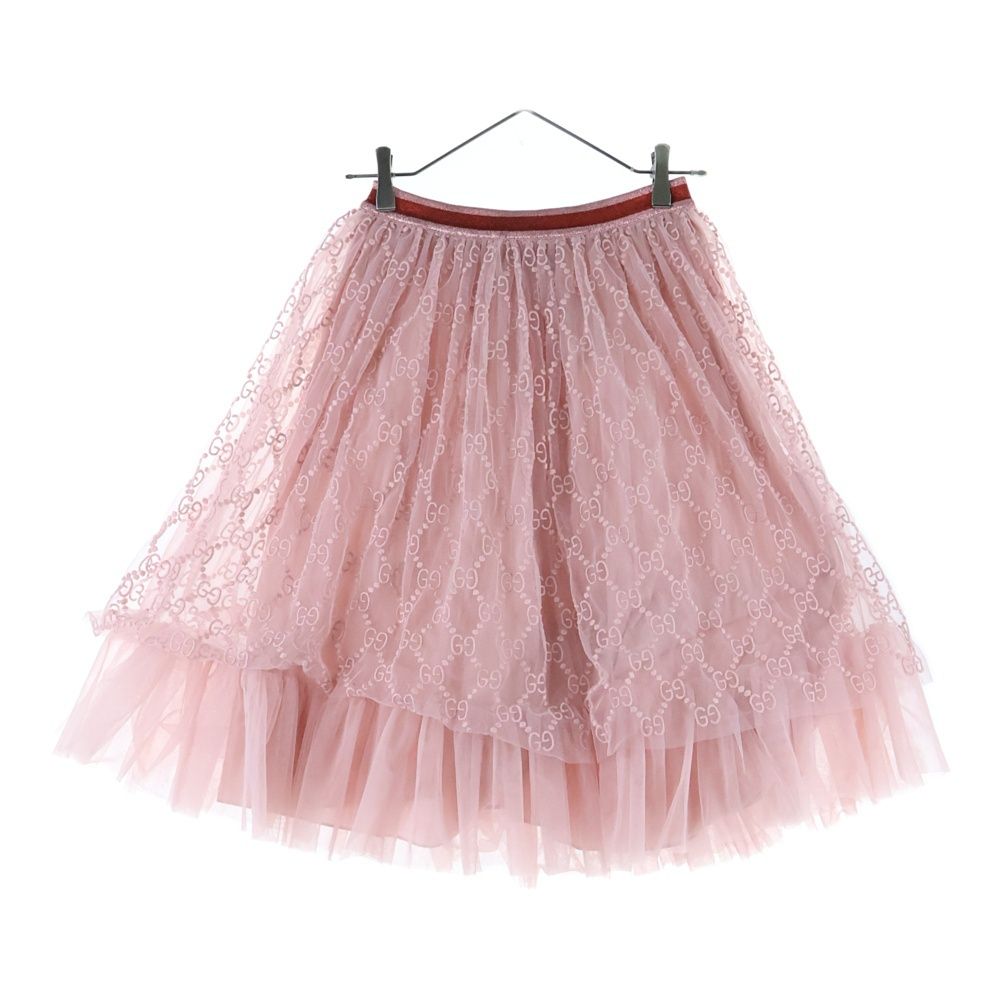 新品同様Gucci グッチ　ラメ　チュール　スカート　キッズ 新品同様Gucci グッチ ラメ チュール スカート キッズ 最高 のベビー
