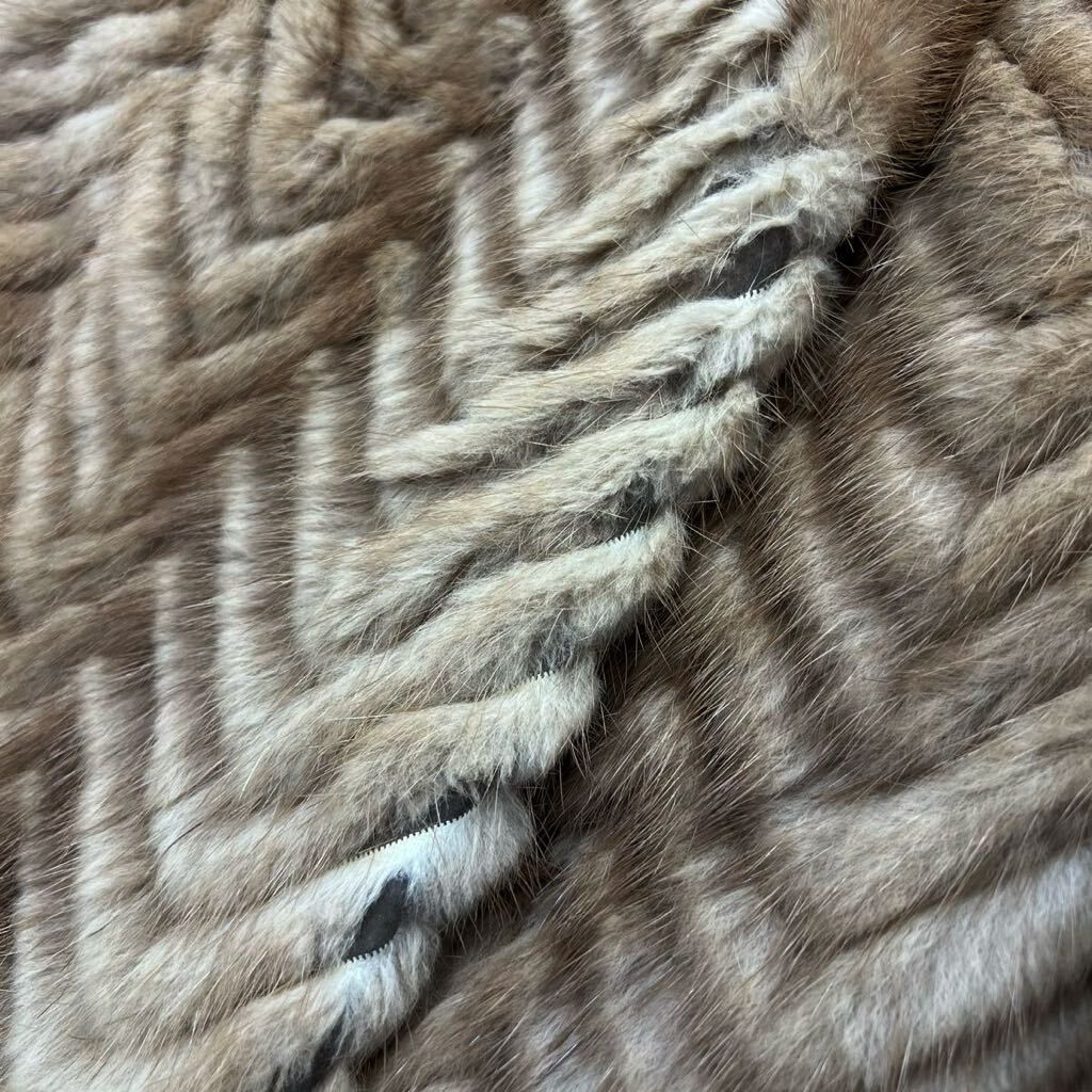 SAFURON ☆ ミンクコート リアルファー ハーフコート ファー