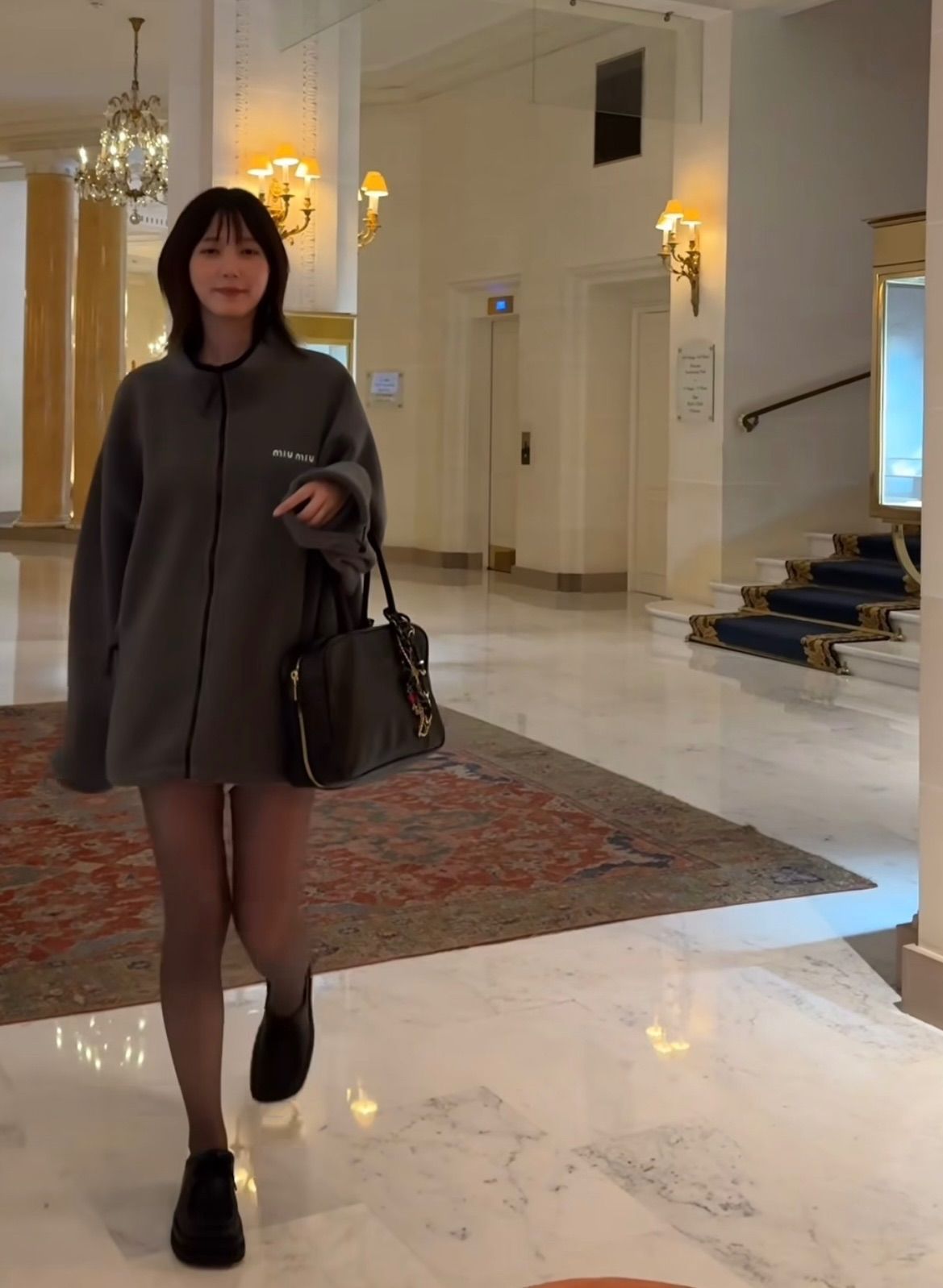【国内完売】miumiu 本田翼さん着用ジャケット 新品 本田翼着用 サイト内最安値 定価以下 miumiu ミュウミュウ