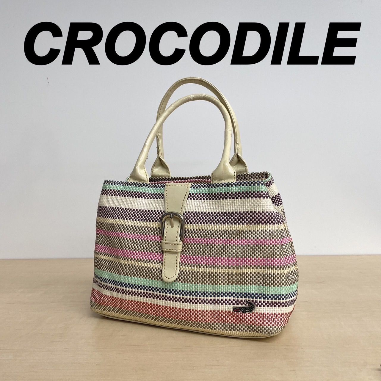 CROCODILE レディース ハンドバッグ B198 - メルカリ