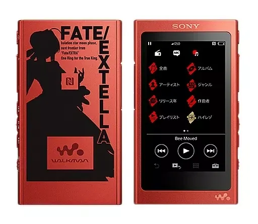 ソニー NW-A35HN/FATE/P ウォークマン Fate/EXTELLA Edition 「玉藻の前」モデル (16GB ハイレゾ対応イヤフォン付 ボルドーピンク) SONY ウォークマン NW-A35 Fate 2340