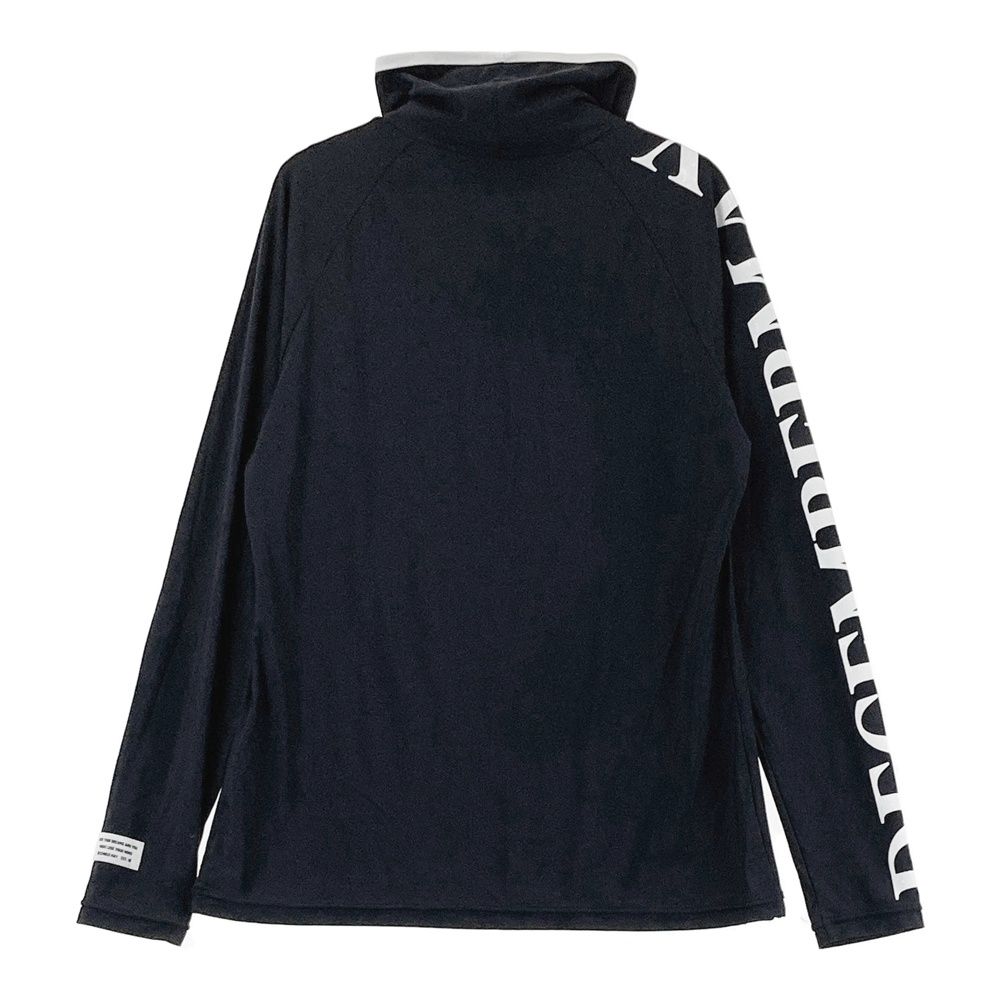 サイズ M DECEMBERMAY ディセンバーメイ ハイネック 長袖Tシャツ ブラック系 240101528698 ゴルフウェア レディース ストスト