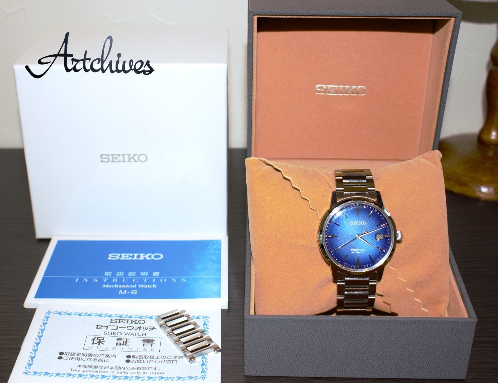VRW-160』SEIKO（セイコー）☆4R35-05E0☆プレサージュ BL文字盤 