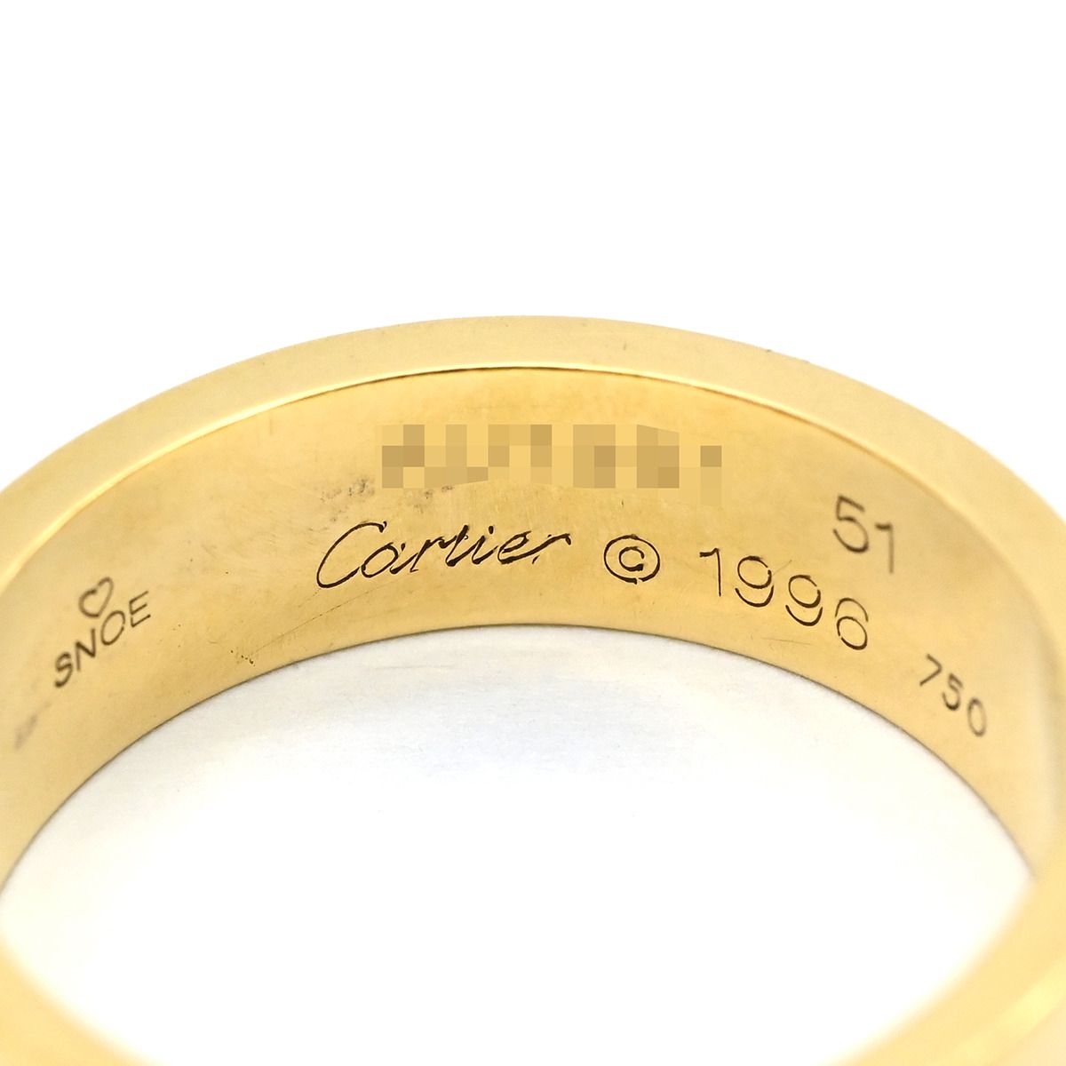 Cartier Loveリング 11号 Cartier 18K White Gold Love Ring 11mm Size 50 | eBay