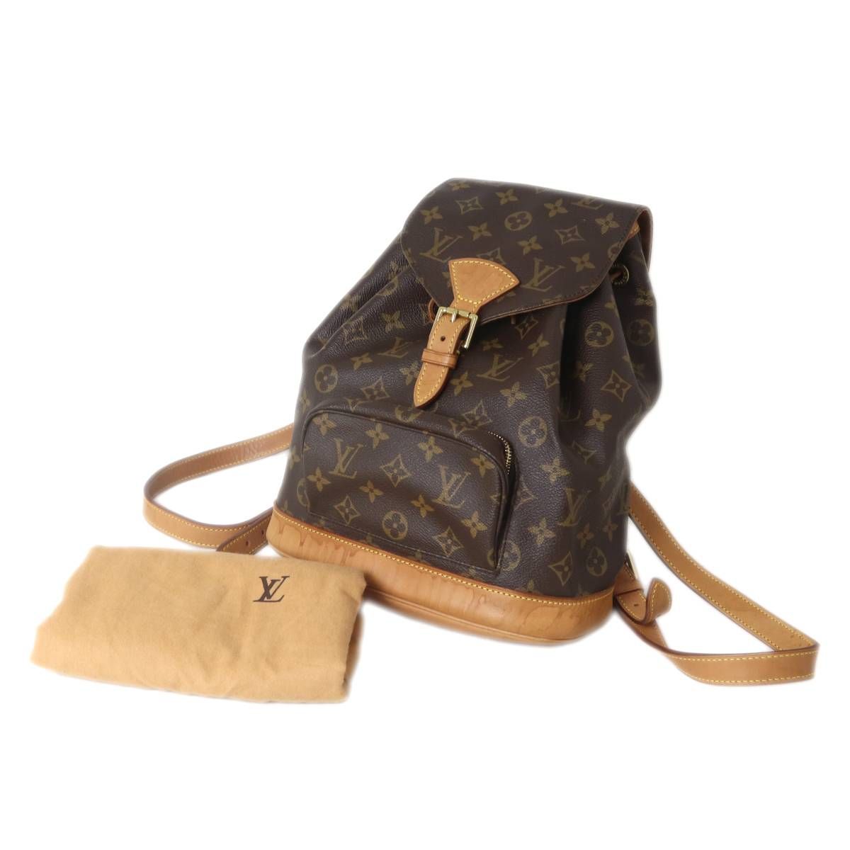 LOUIS VUITTON/ルイヴィトン モンスリMM リュック モノグラム