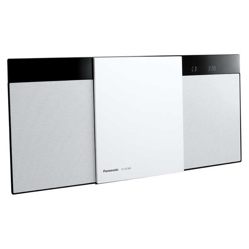 未開梱 パナソニック Panasonic 一体型ミニコンポ ホワイト SC-HC320W