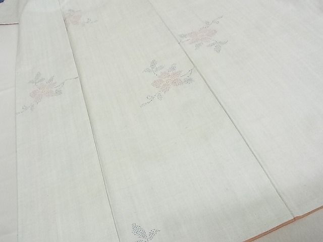 平和屋-こころ店□極上 本場結城紬 重要無形文化財 80亀甲 飛び亀甲