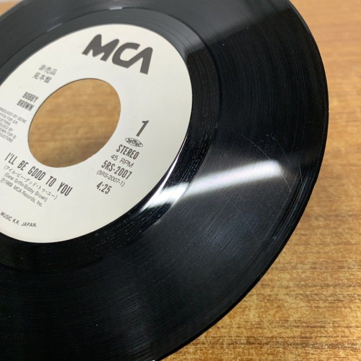 値下げ Bobby brown サイン入りレコード NJS R&B ○01)【同梱不可】【見本盤】ボビー・ブラウン/Bobby Brown/I ll