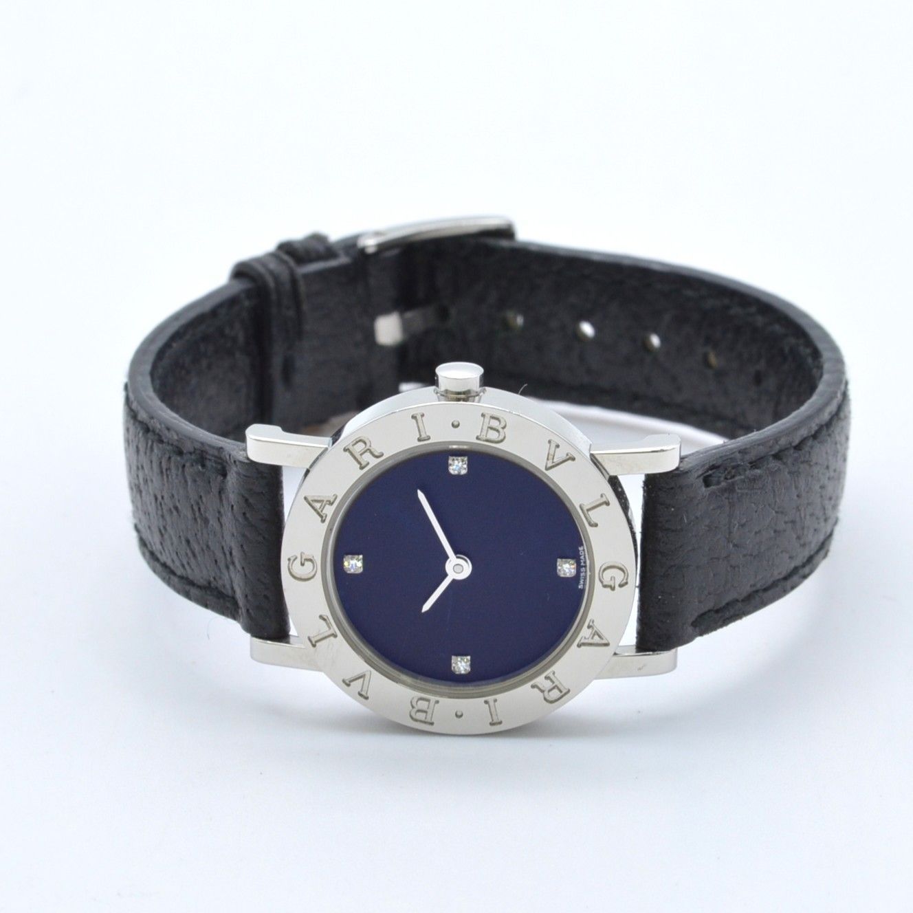 BVLGARI 黒文字盤 金属ベルト 時計 ブルガリブルガリブルガリ38 メンズ 腕時計 BB38SSAUTO BVLGARI