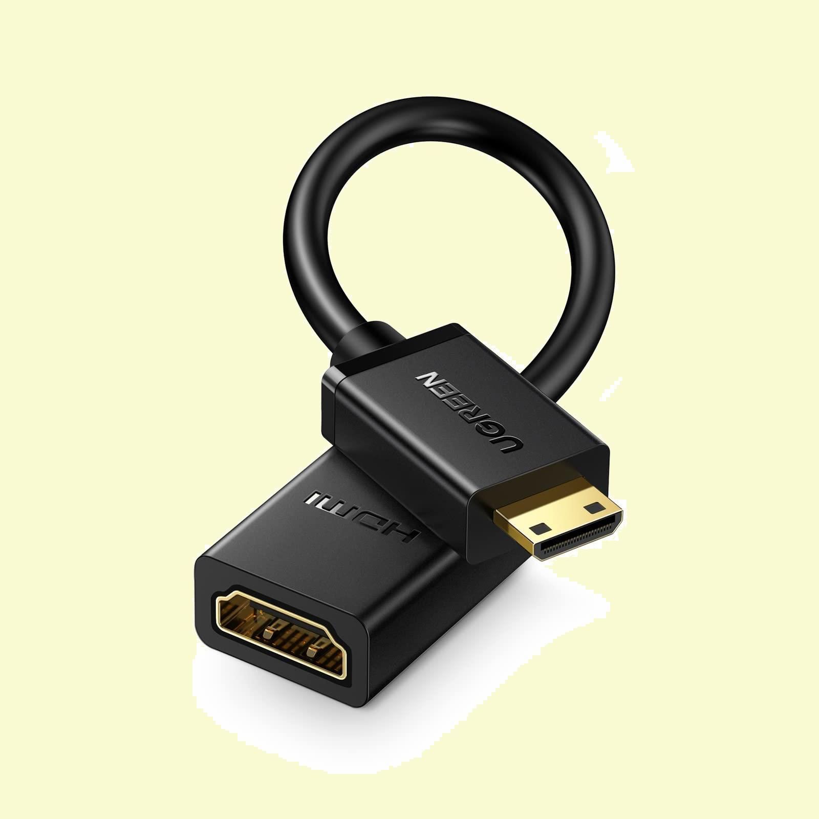 特価商品】UGREEN mini hdmi to hdmi 変換アダプター hdmi ケーブル