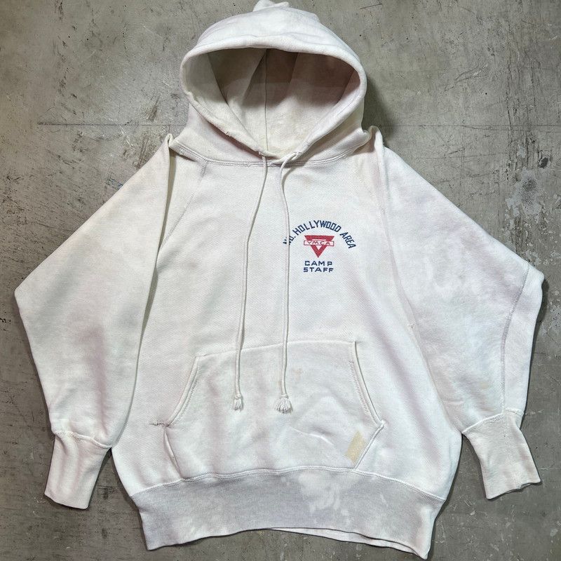 50's YMCA スウェットパーカー 染込みプリント - USED MARKET NEXT51 ...