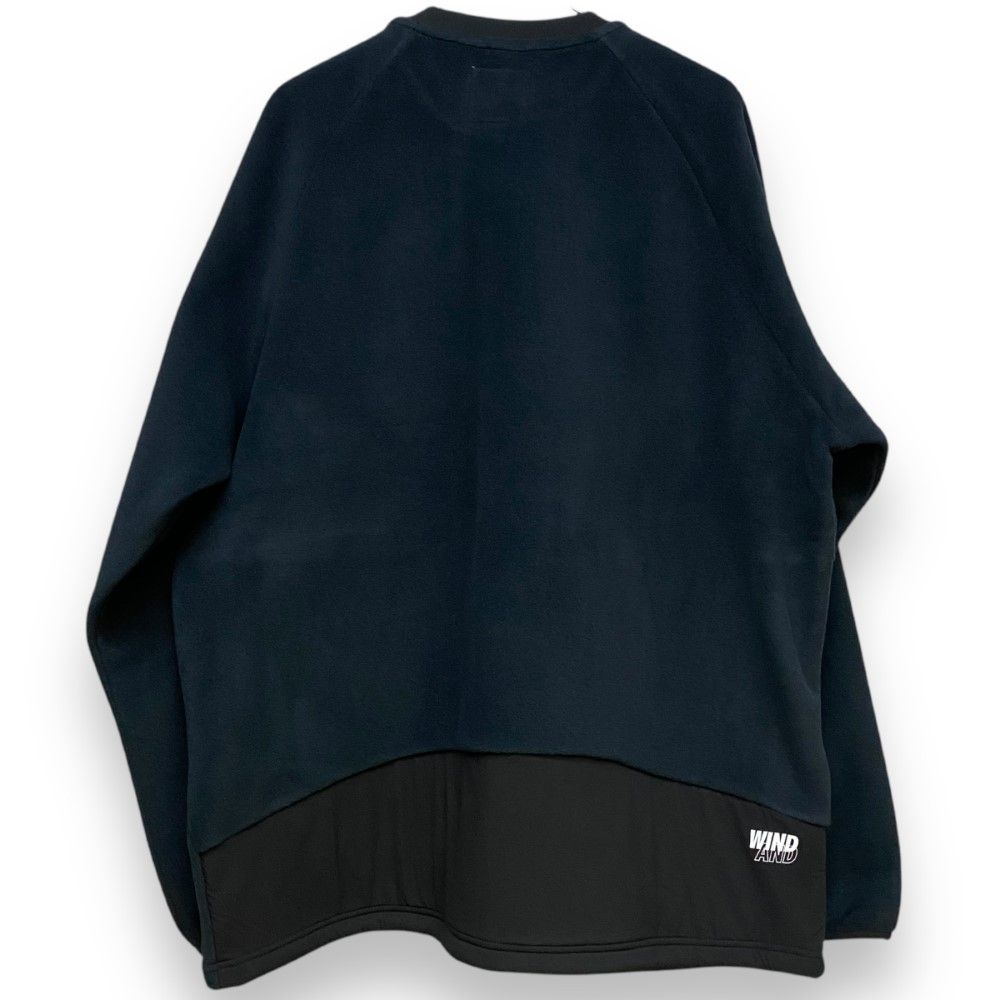 SNOW PEAK × WIND AND SEA 24AW Double Face Fleece Pullover XLサイズ 
