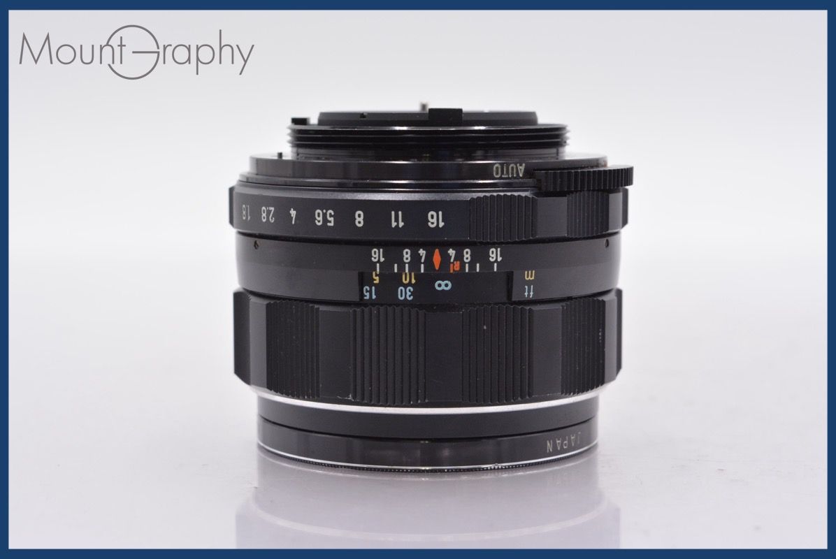 ペンタックス PENTAX Super-Multi-Coated TAKUMAR 55mm F1.8 完動 同梱可 mj5202