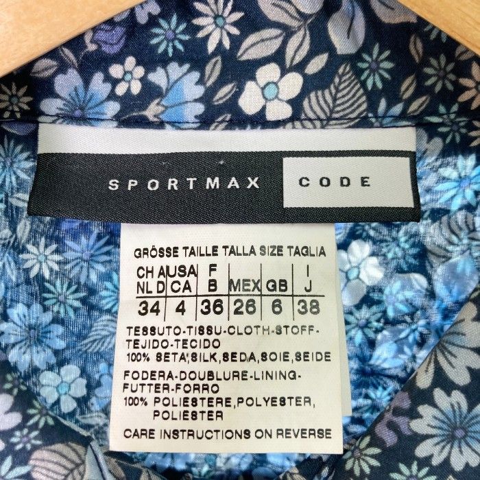 ☆sportmax code マックスマーラ スポーツマックス 花柄