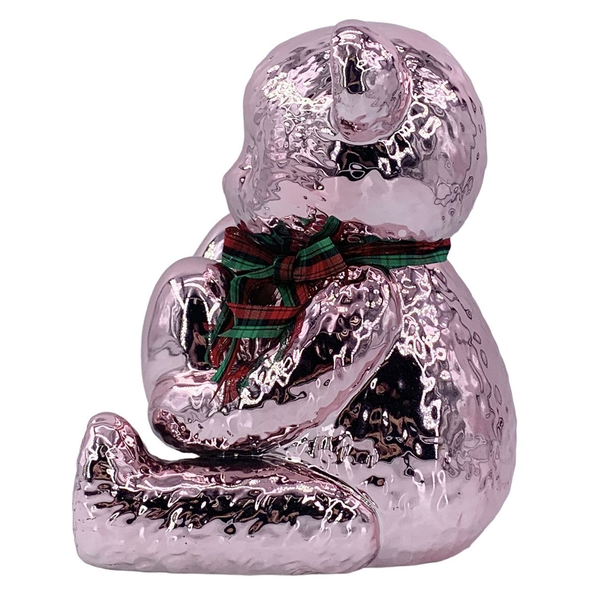 中古】空ボトル テディデキャンタ ROSE メタリックピンク くま