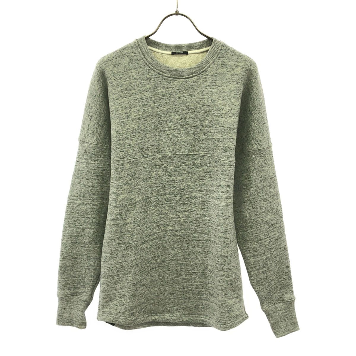 DENHAM デンハム 長袖 スウェット XS グレー 裏起毛 トレーナー