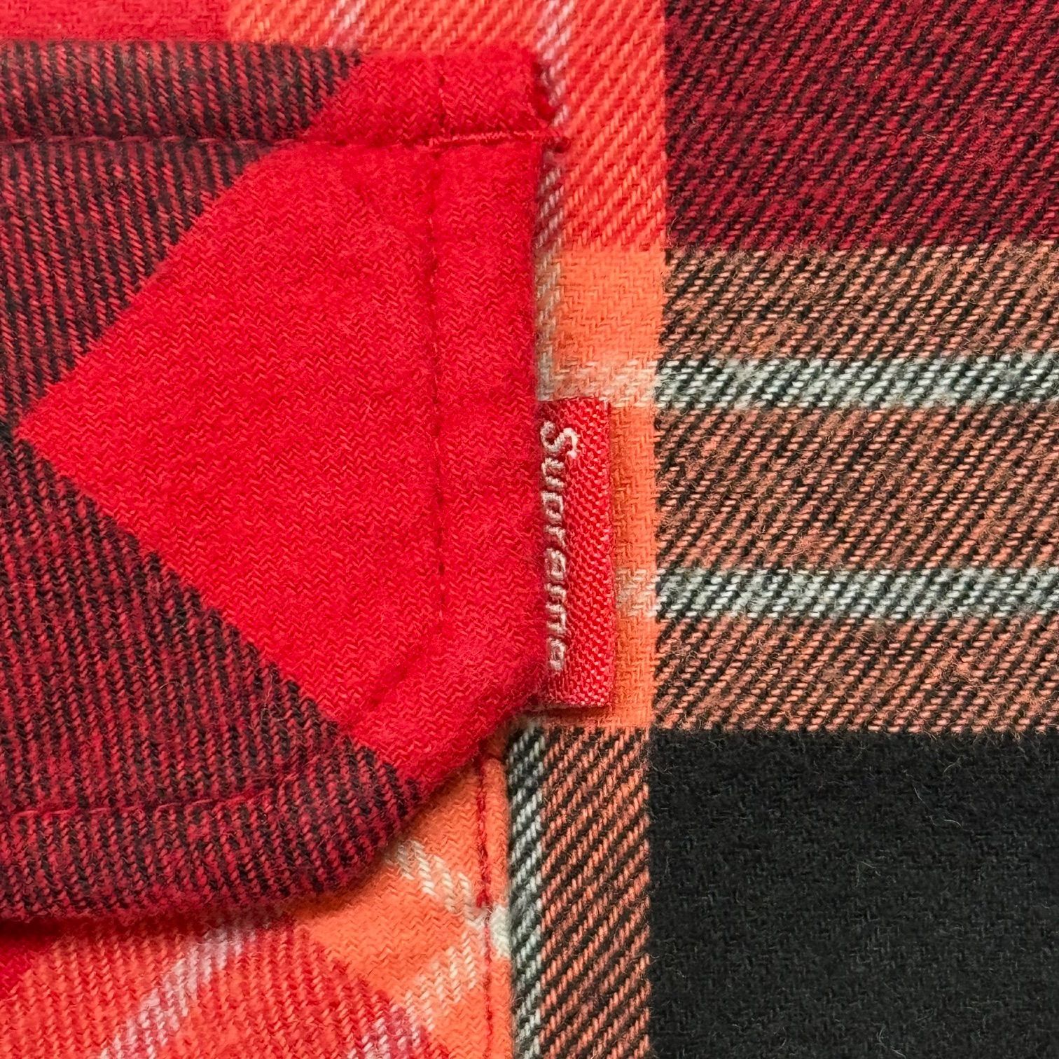 国内正規 Supreme 20AW Quilted Flannel Shirt キルティング