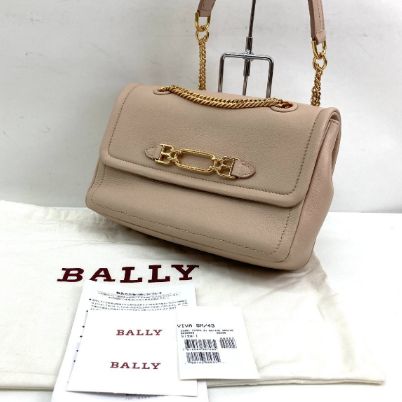 t)BALLY バリー ミニショルダーバッグ Viva SM shoulder bag CORDA 21 BOVINE GRAINE 6236858  ピンクベージュ系色 グレインボヴィンレザー レディース 保存袋あり※未使用・展示品 - メルカリ