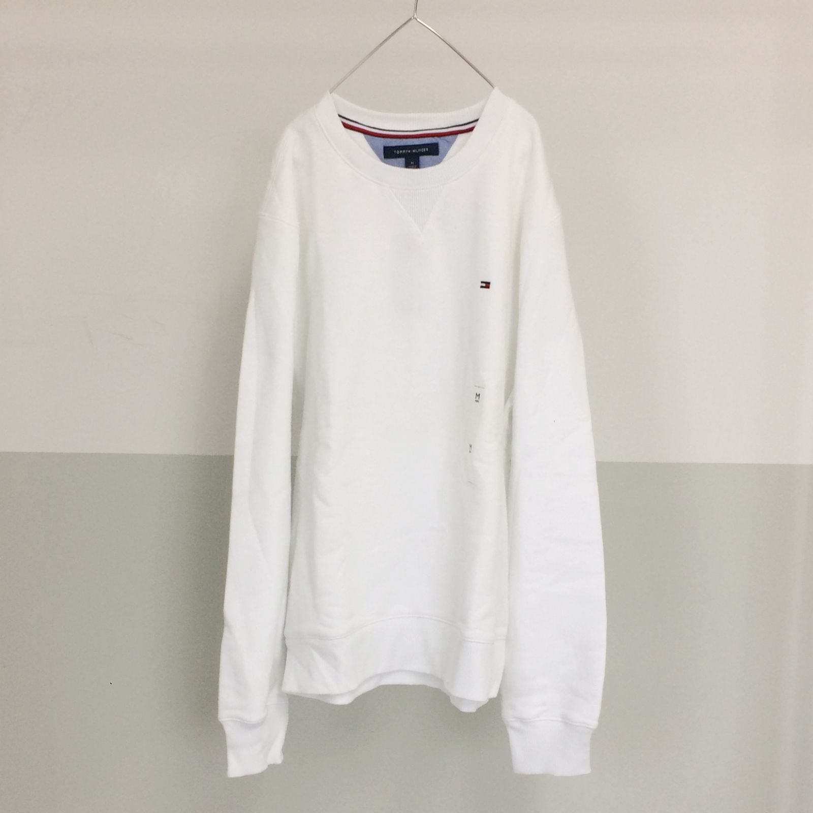 適切な価格 TOMMY HILFIGER V字 ロゴ刺繍 メンズ トミーヒルフィガー トップス