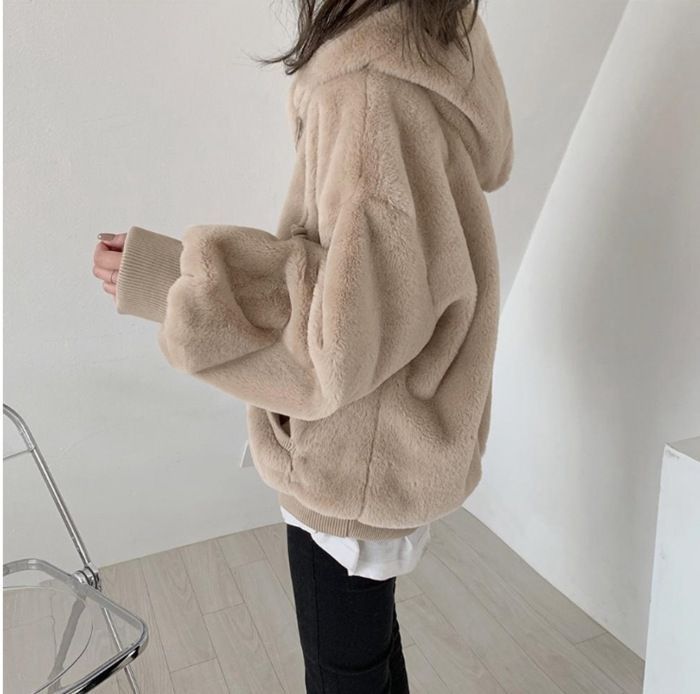 CECIL Mc BEE♡裏ボア　ファーフード　モッズジャケット CECIL Mc BEE♡裏ボア ファーフード モッズジャケット ファーコート