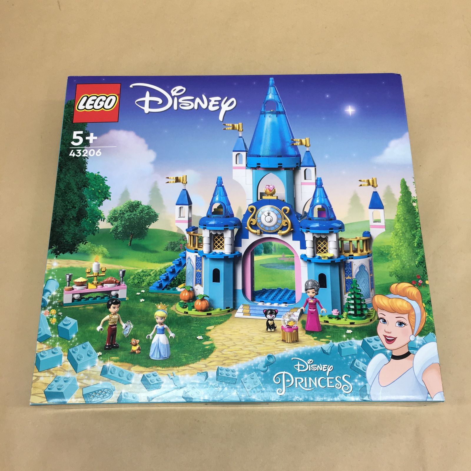 LEGO ディズニー プリンセス シンデレラとプリンス チャーミングのステキなお城 レゴ 43206 M2695-003