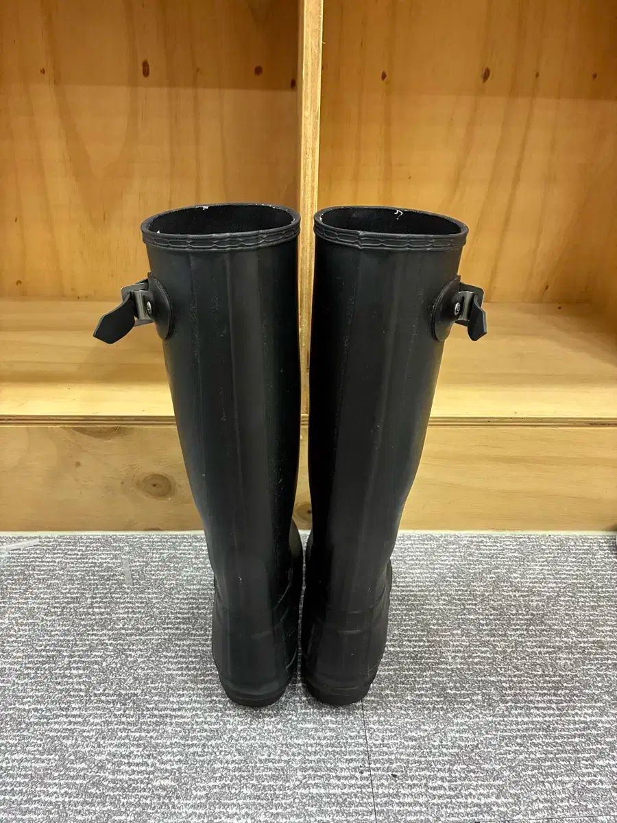 HUNTER ハンター オリジナル プレイ ショート ブーツ 黒 25センチ