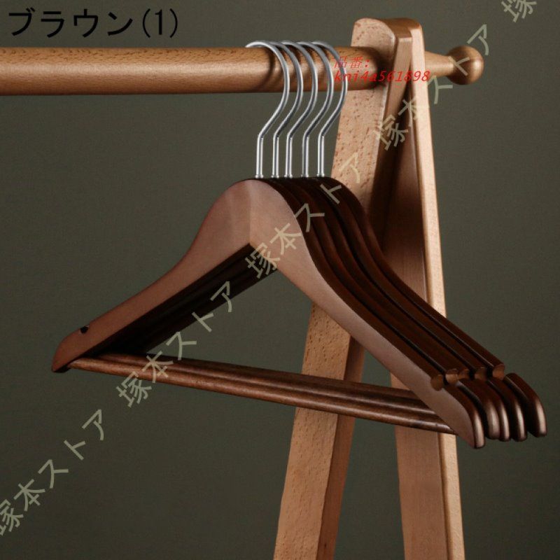 木製ハンガー 収納 30本組 ハンガー 跡がつかないハンガー 天然の美しい木目 木 洋服 頑丈なハンガー ワードローブ用 跡つかない 超強い荷重 ずり落ち防止 kni4a561898 MARWIL-DEMENAGEMENTS_CH