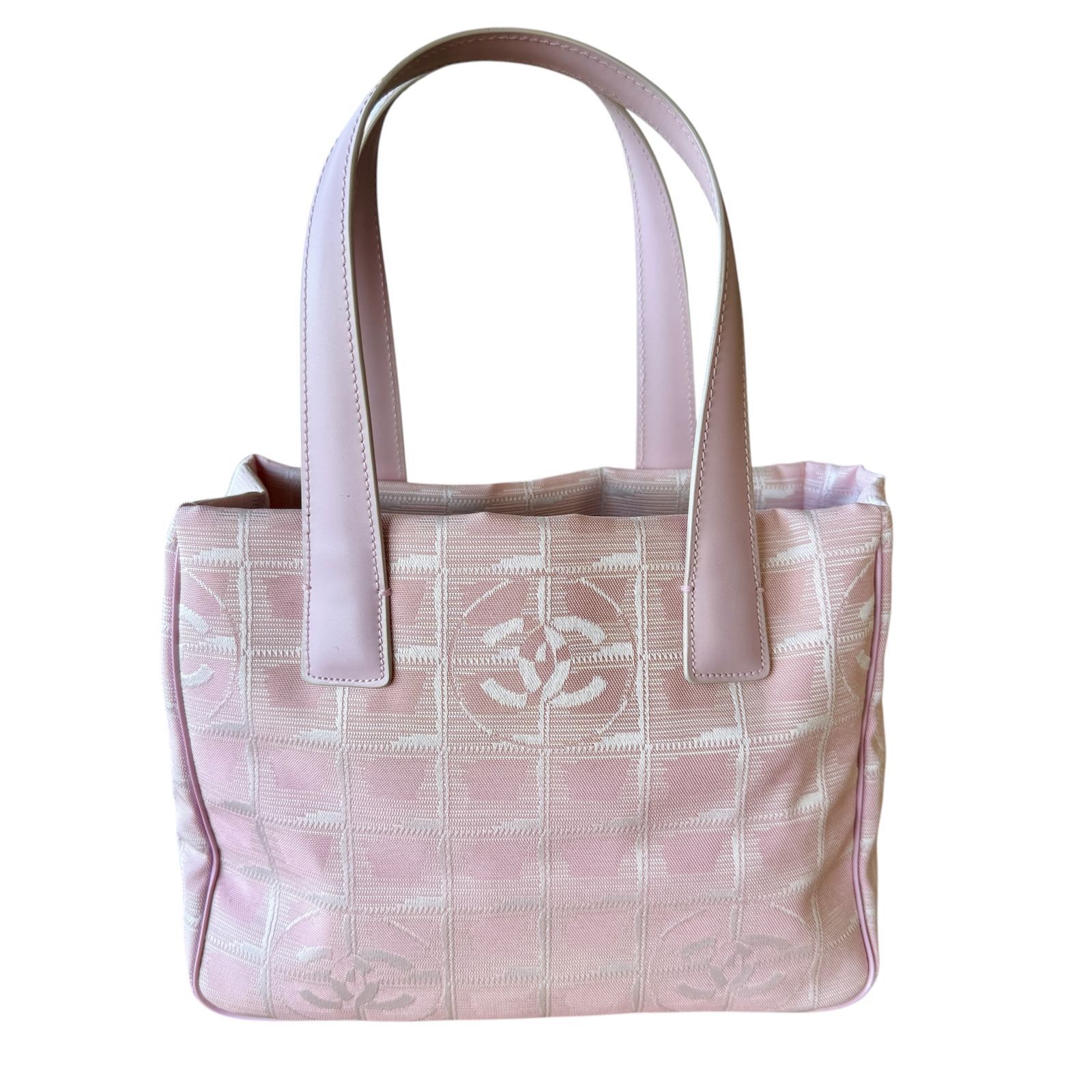 シャネル CHANEL ニュートラベルライントートTPM トートバッグ 