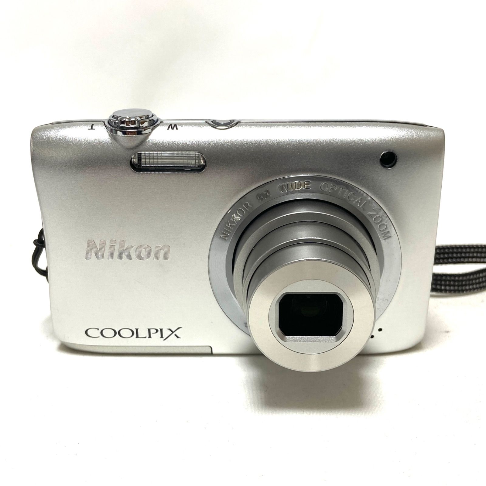 Nikon COOLPIX S 2900 シルバー ニコン クールピックス NIKKOR 5 x WIDE OPTICAL ZOOM コンパクトデジタルカメラ デジタルカメラ