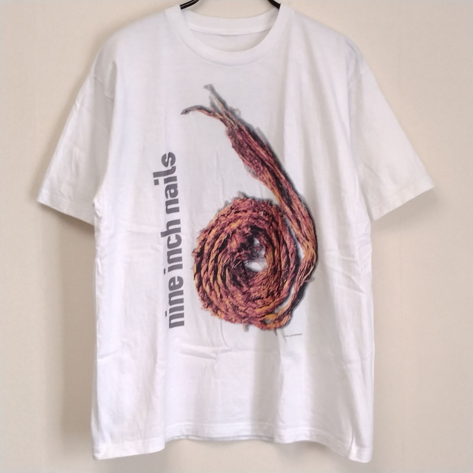 nine inch nails Tシャツ 白 レア ナインインチネイルズ - レアもの屋