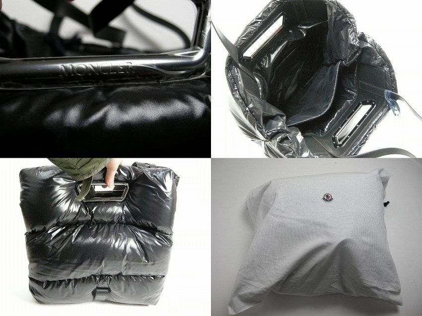 □新品□モンクレールDISK TOTE BAG ダウン型トートバッグ レディース