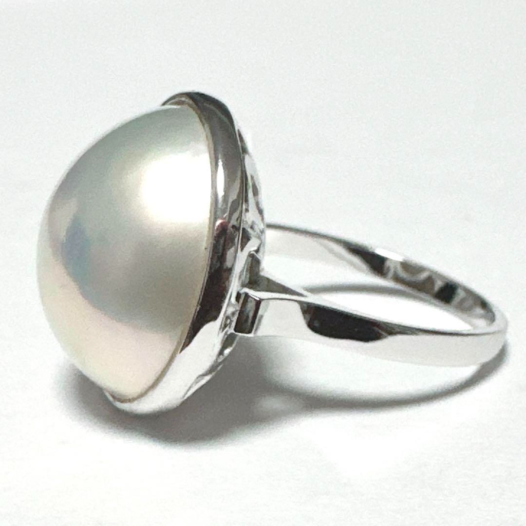 極美品　TASAKI　タサキ　指輪　リング　シルバー　マベパール約1.5cm 極美品 TASAKI タサキ 指輪 リング シルバー マベパール約1.5cm - メルカリ