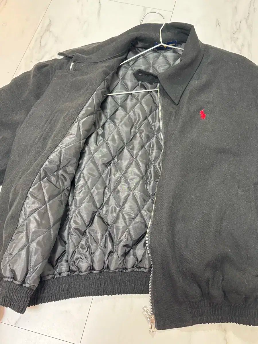 海外通販！ ポロ Ralph Lauren ラルフローレン スエード ボンバー ジャケット XL