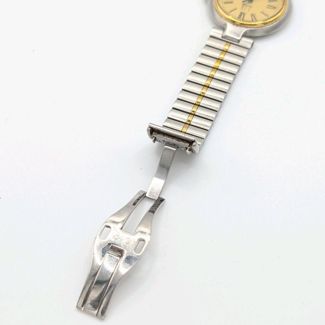 Dunhill Watch Quartz Men's Round Silver Gold dial Not Working