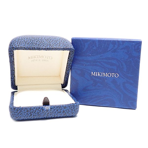 MIKIMOTO　Mミキモト　極上良質大珠天然アコヤ本真珠ダイヤモンドリング MIKIMOTO - ミキモト MIKIMOTO 12号 リング アコヤ真珠 8.6mmm