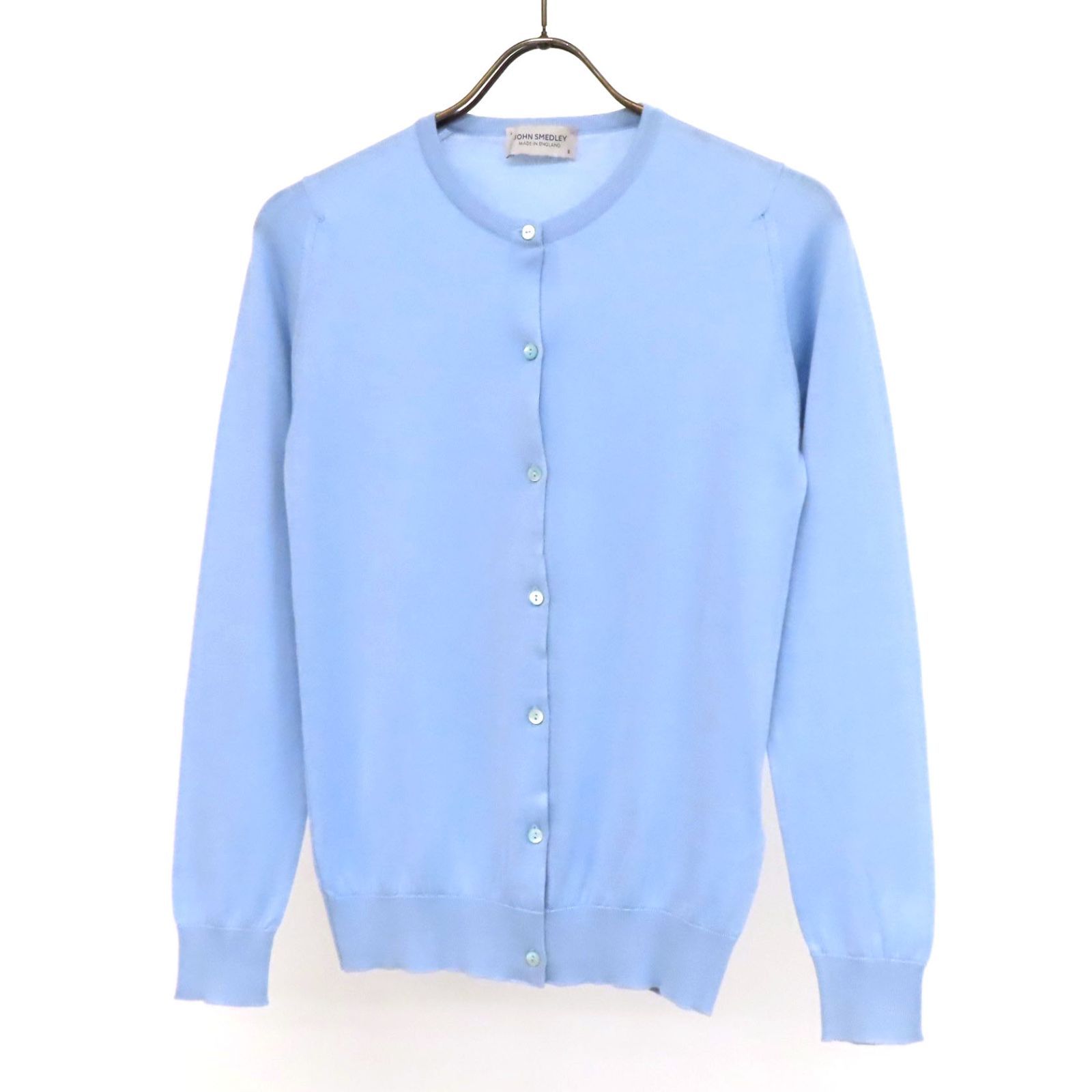 HR0197 JOHN SMEDLEY ジョンスメドレー カーディガン コットンニット 
