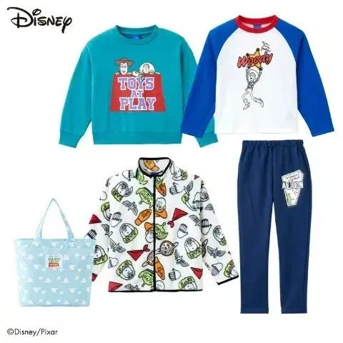PIXAR トイ ストーリー 秋 セット キッズ 120