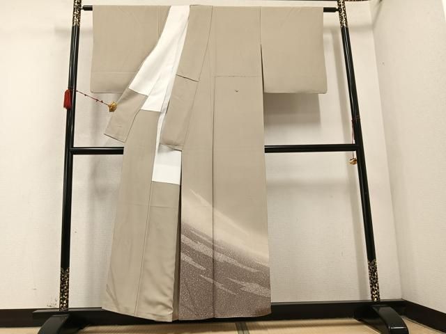 平和屋着物●豪華色留袖 作家物 霞文 正絹 AABC6861ph