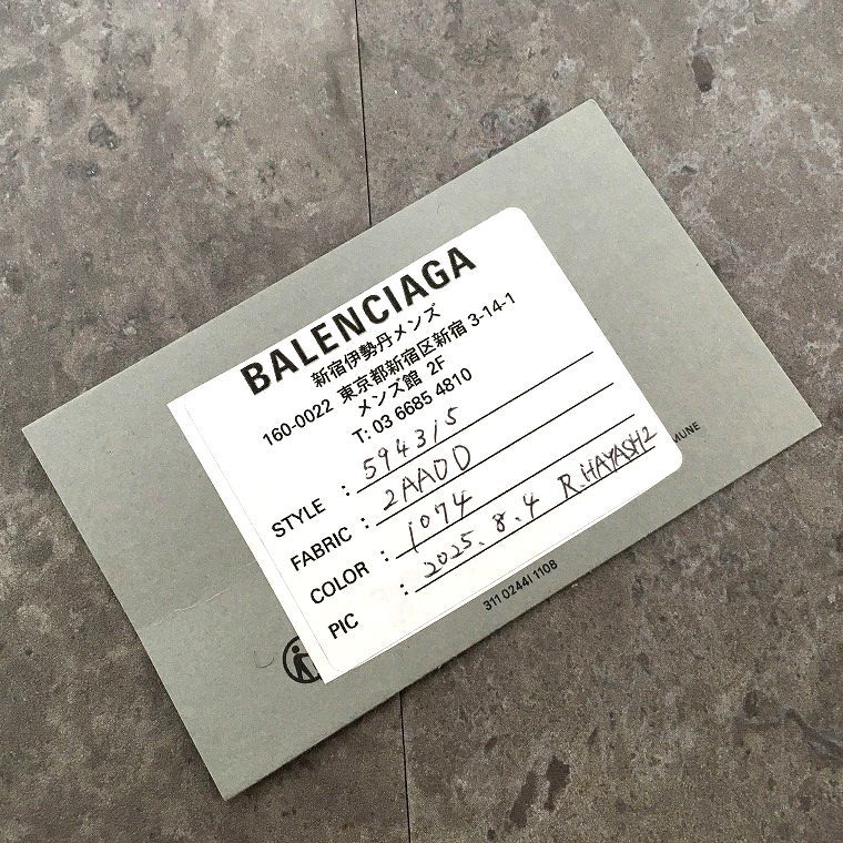 送料込み BALENCIAGA 二つ折り財布 594315 ブラック き 44 NICORILABO_COM