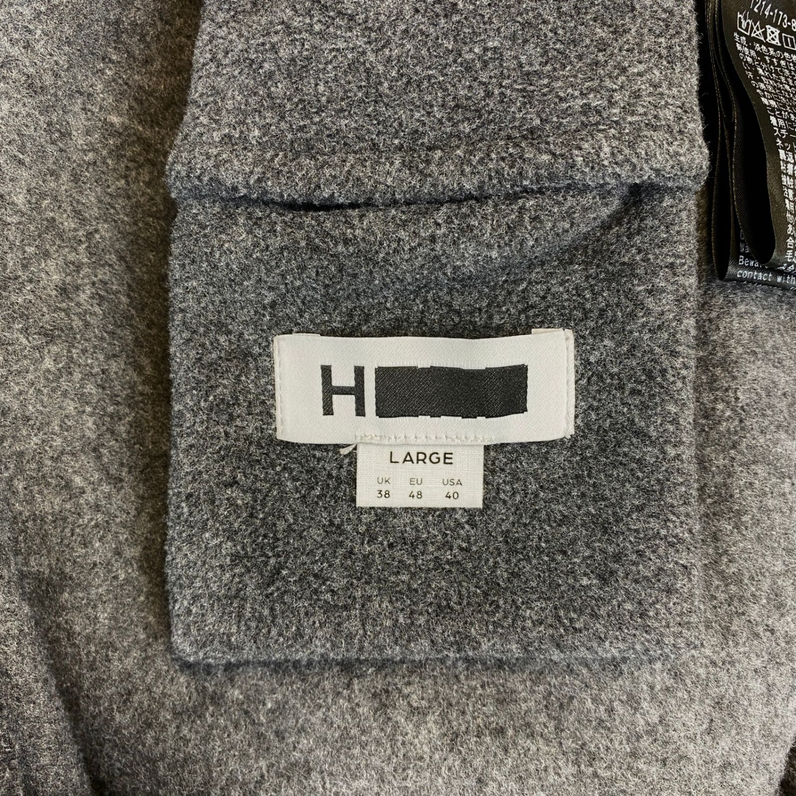 H BEAUTY&YOUTH パンツ L カーキ系【中古】