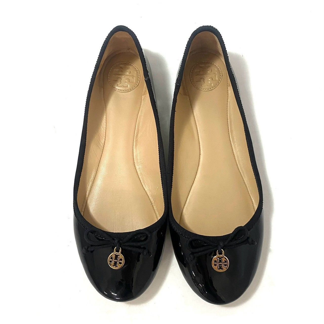 CH【TORY BURCH】フラットシューズ サイズ 8M 約25cm エナメル